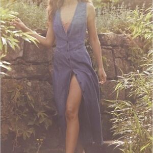 Stylish Blue Denim Dress
